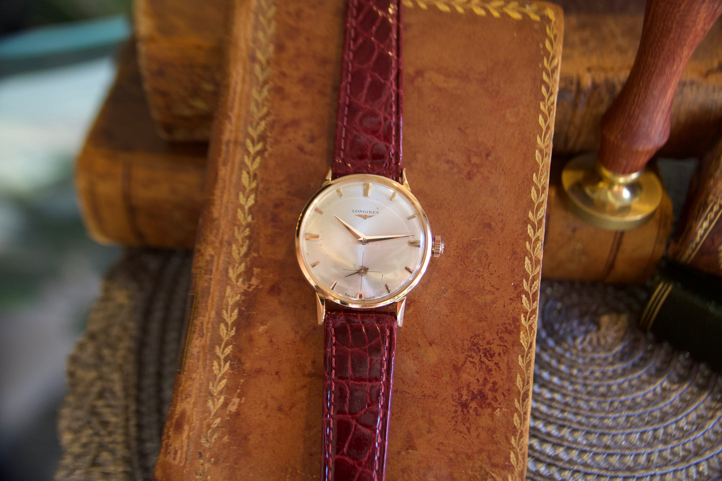 Orologio  Longines in Oro Rosa 18kt Anni '60