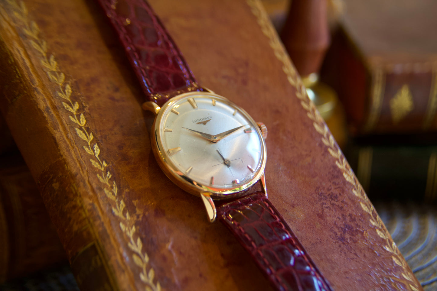 Orologio  Longines in Oro Rosa 18kt Anni '60