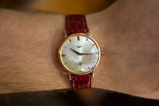 Orologio  Longines in Oro Rosa 18kt Anni '60