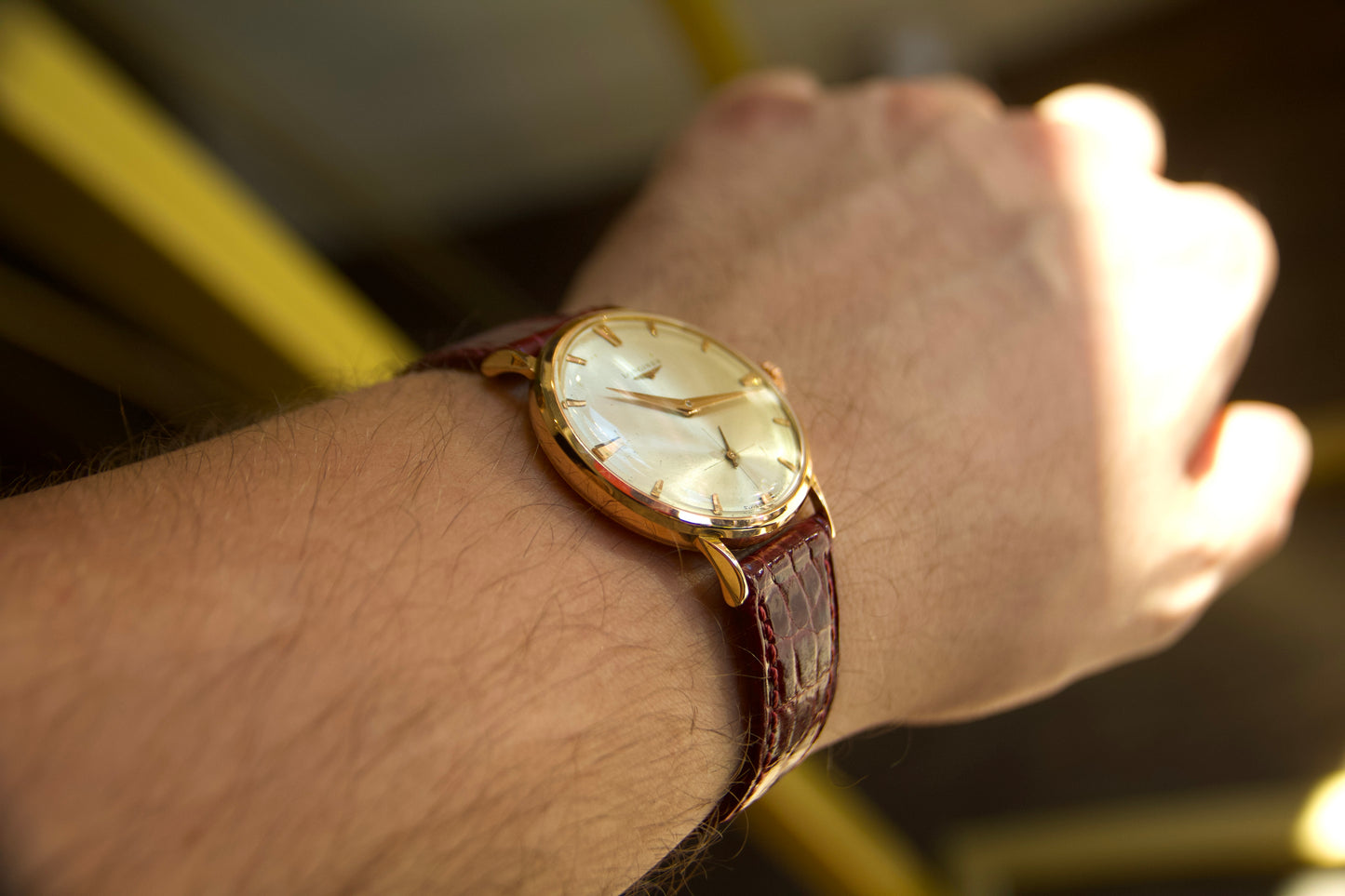 Orologio  Longines in Oro Rosa 18kt Anni '60