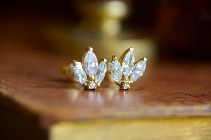 Orecchini  Vintage Marquise