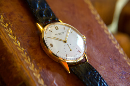1950s IWC 18KT gold watch