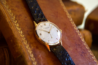 1950s IWC 18KT gold watch
