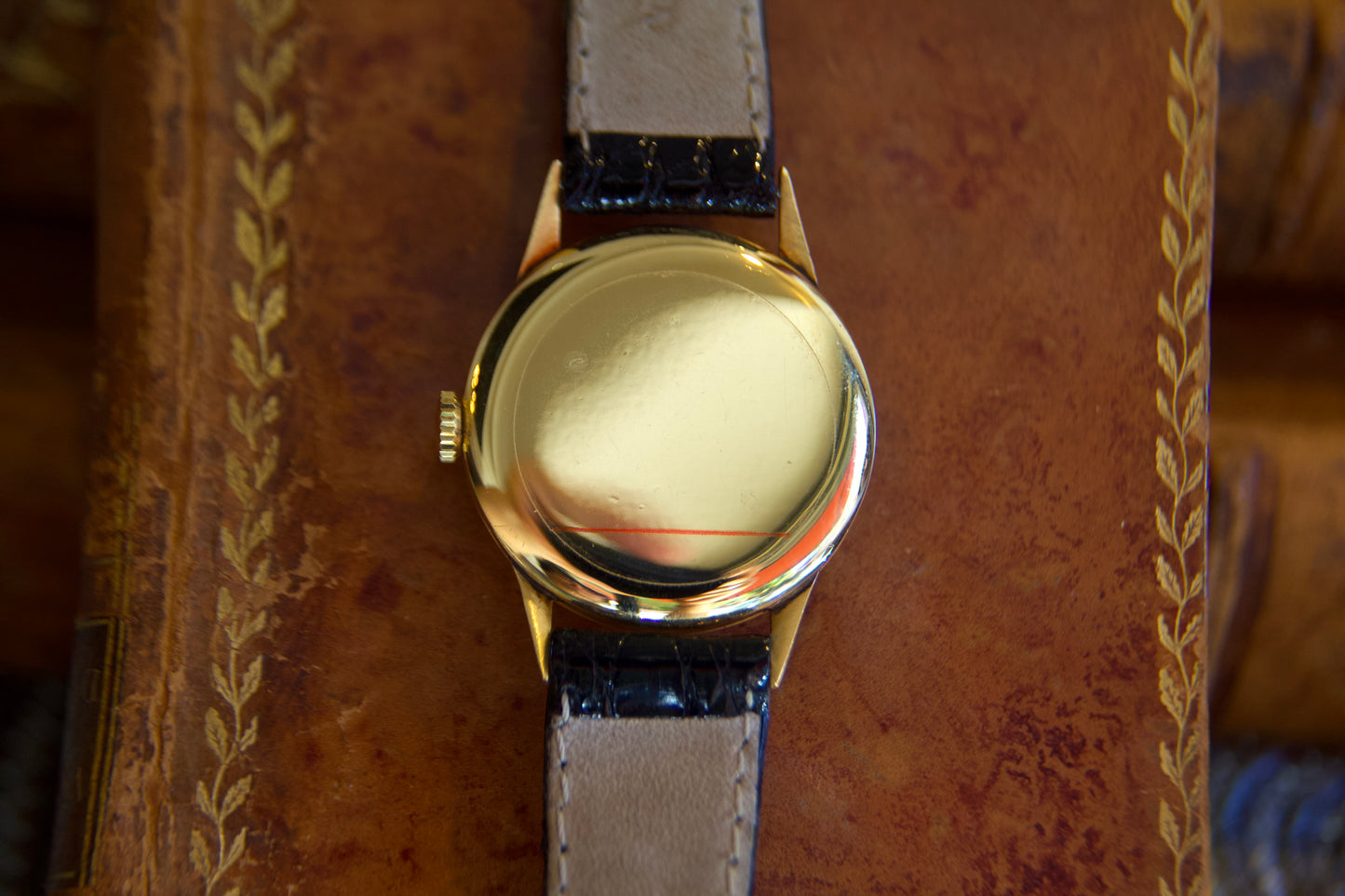 1950s IWC 18KT gold watch