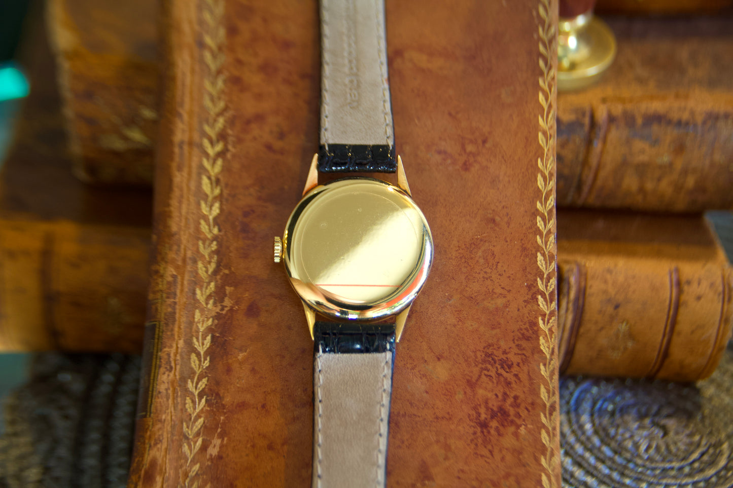 1950s IWC 18KT gold watch