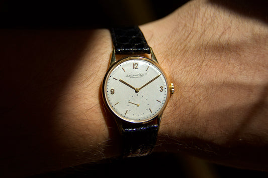 Orologio "IWC" anni 50' in oro 18KT