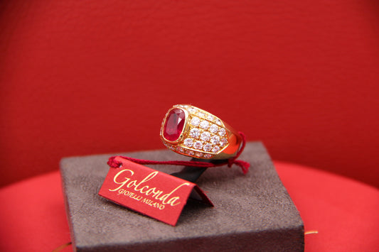 Ruby band ring