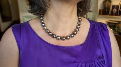 Collana Perle Tahiti 14,5mm