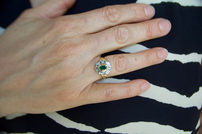 Anello margherita revival anni 70