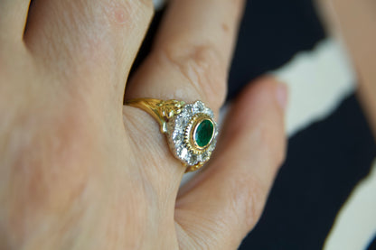 Anello margherita revival anni 70