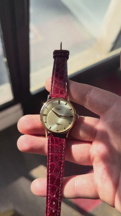 Orologio  Longines in Oro Rosa 18kt Anni '60
