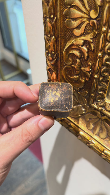Anello con sigillo Belga fine 800